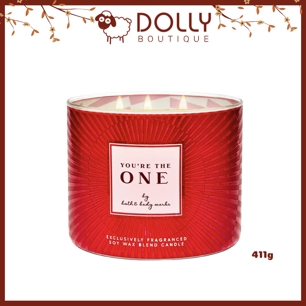 Nến Thơm 3 Bấc You're The One 3-Wick Candle 411g