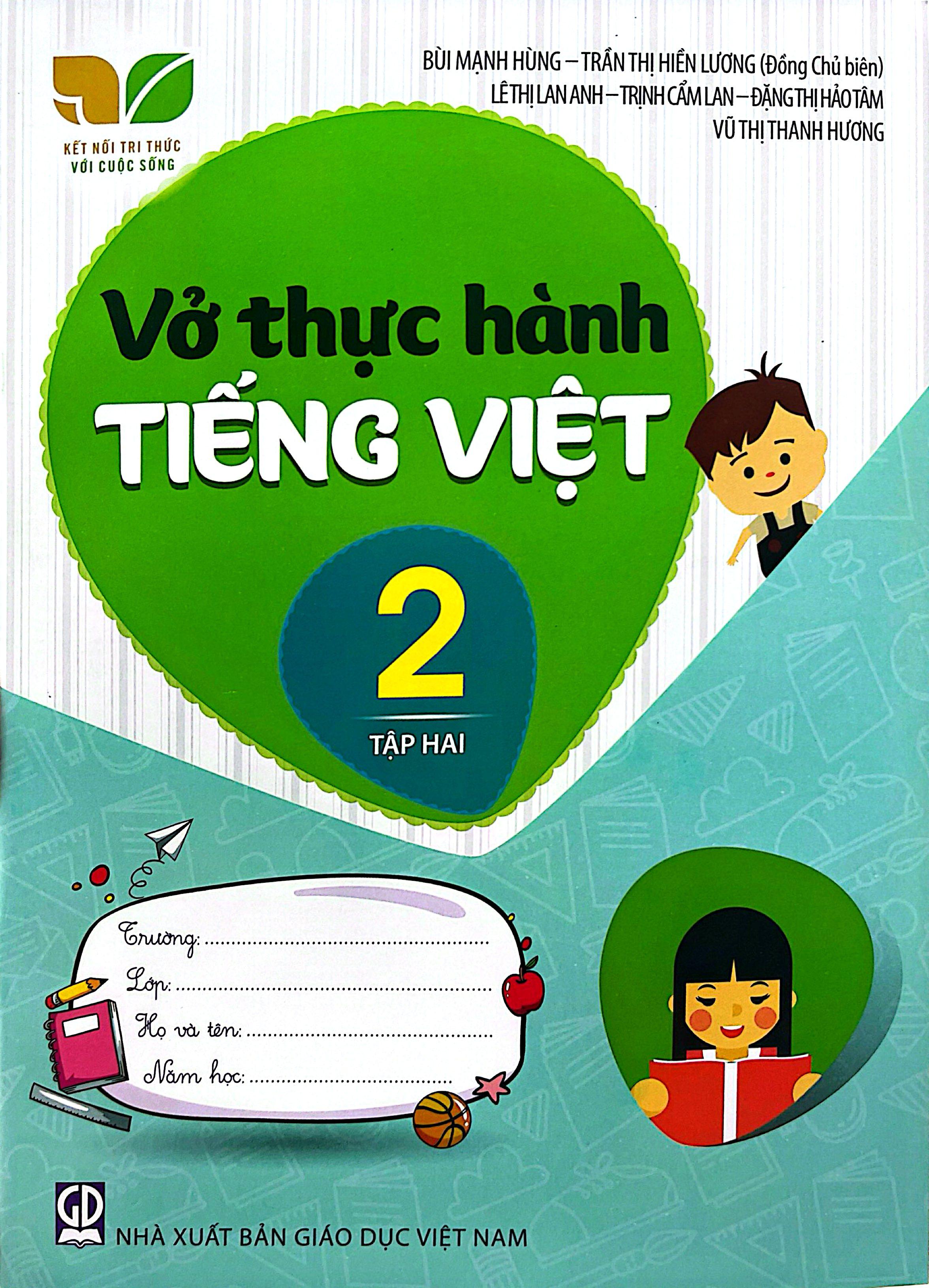 Sách - Vở Thực Hành Tiếng Việt 2 - Tập 2 (Kết Nối) (Chuẩn)