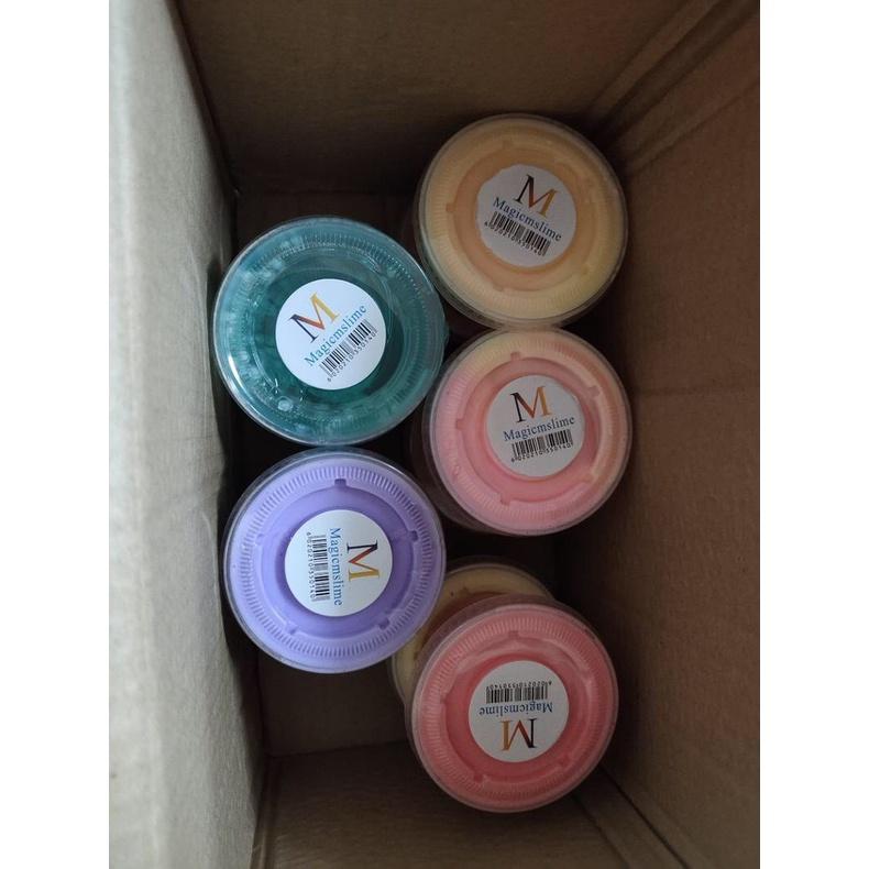 Slime mây basic cầu vồng M Magicmsmlime dẻo cao cấp - Đồ chơi cho bé sáng tạo giảm stress