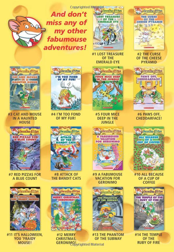 Geronimo Stilton #42: The Peculiar Pumpkin Thief (Jul) - Paperback