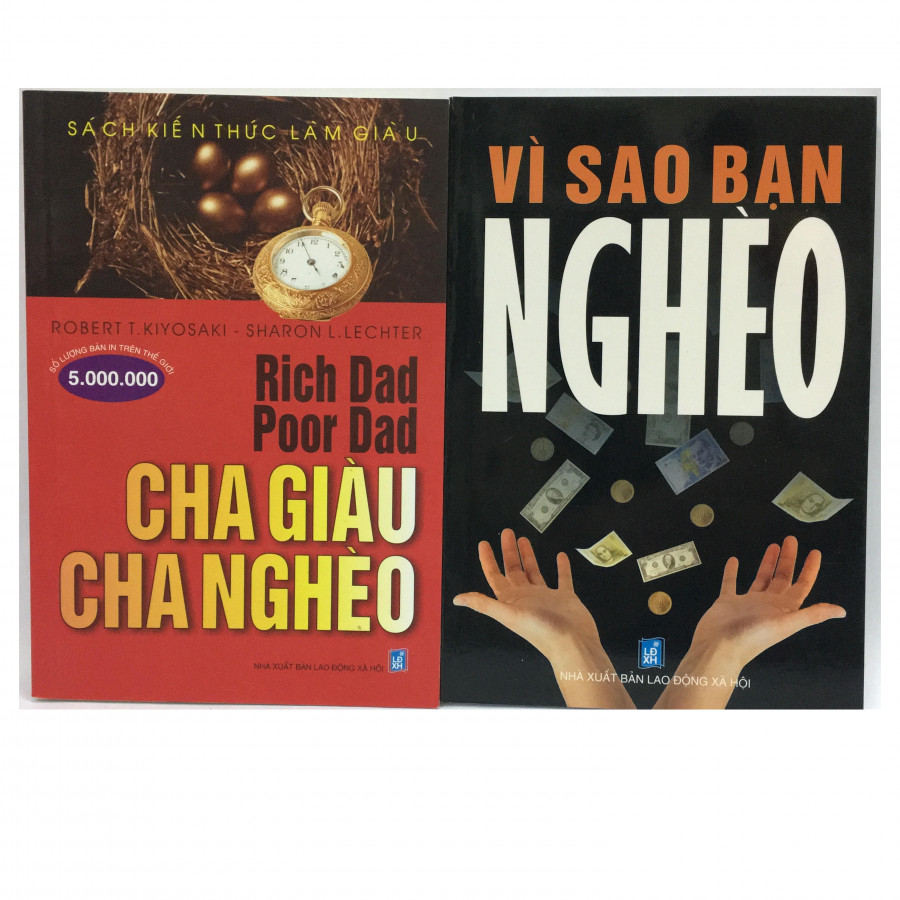 Combo Cha giàu cha nghèo + Vì sao bạn nghèo