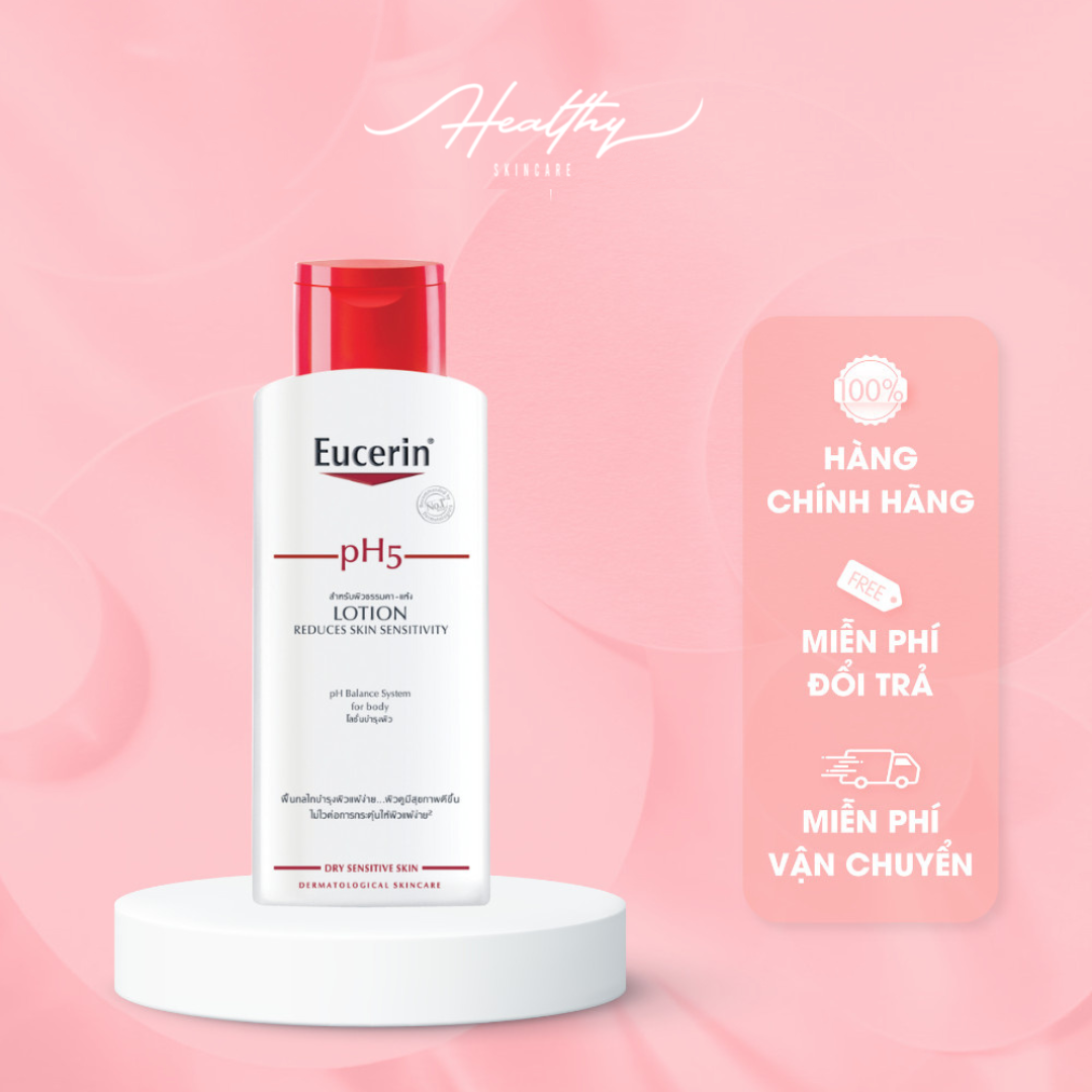 Sữa dưỡng thể cho da nhạy cảm Eucerin pH5 Lotion 250ml