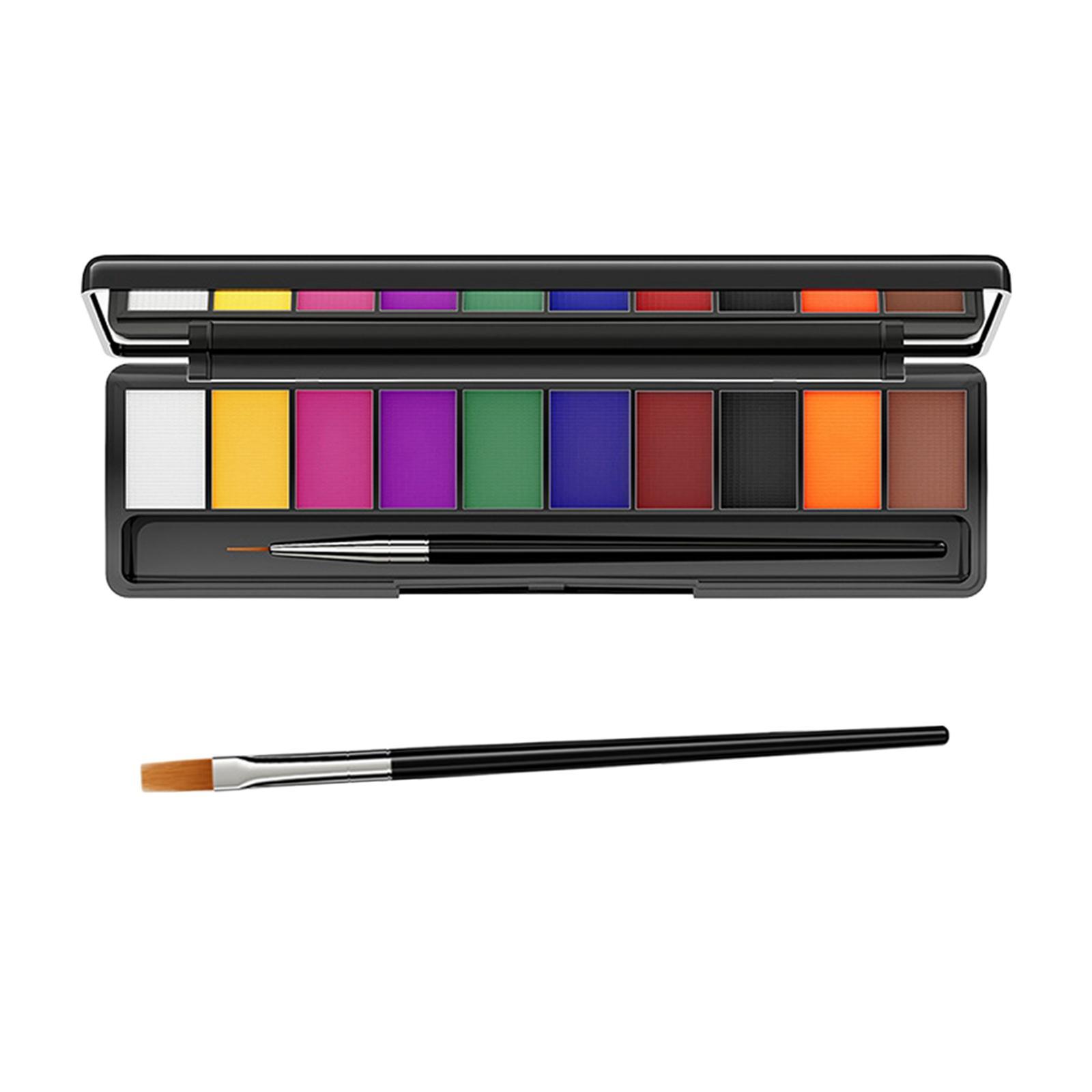 Face Painting Palette Water based Paints Face Body Painting Set for Theater Cosplay Costume