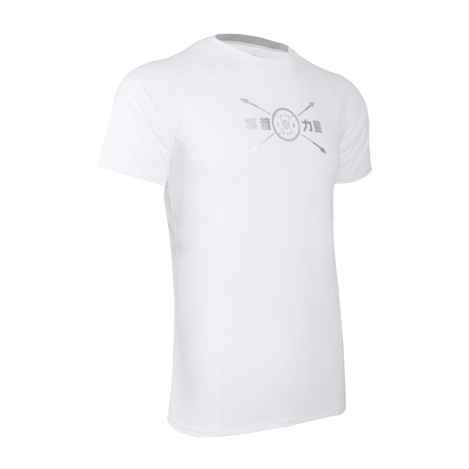 Mens Compression Short Sleeve Sports Shirt Fitness Quickly Dry T-shirt M