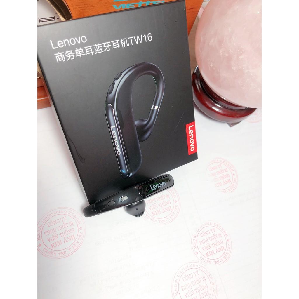 TAI NGHE BLUETOOTH KHÔNG DÂY Lenovo TW16 XOAY 180° - TAI NGHE KHÔNG DÂY THỂ THAO, hàng chính hãng
