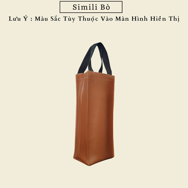 Túi Dạng Hộp From Đẹp Đựng Bình Nước Giữ Nhiệt Baol , WA 1000ml -1500ml Loại Xịn Chất Liệu Simili