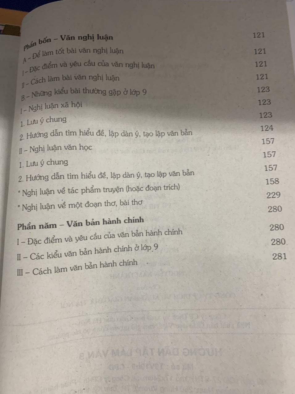 Hướng dẫn tập làm văn 9