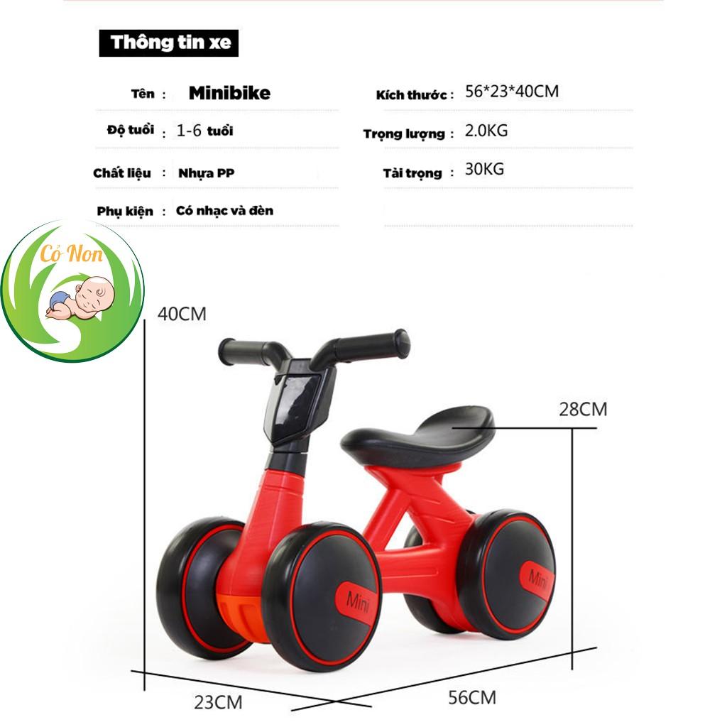 Xe chòi chân, xe thăng bằng Minibike cho bé từ 1-3 tuổi