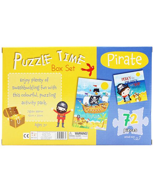 Puzzle Time Box Set: Pirate