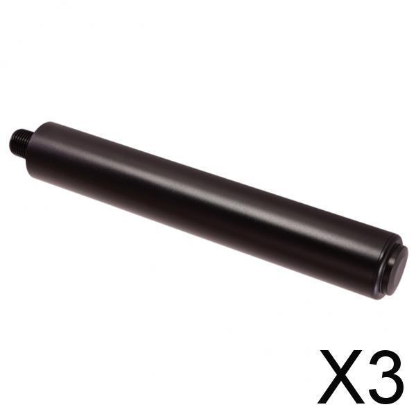 3xAluminum Alloy Billiards Pool Cue Extension Extender for Predator Pool Cues