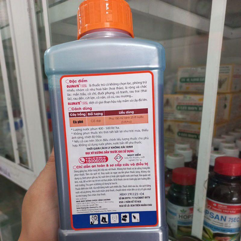 Thuốc trừ cỏ vườn Glunate 150SL 900ml