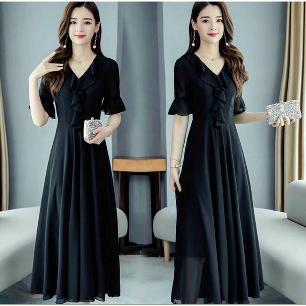 ĐẦM VOAN DỰ TIỆC NỮ SIÊU SANG CHO CÁC NÀNG