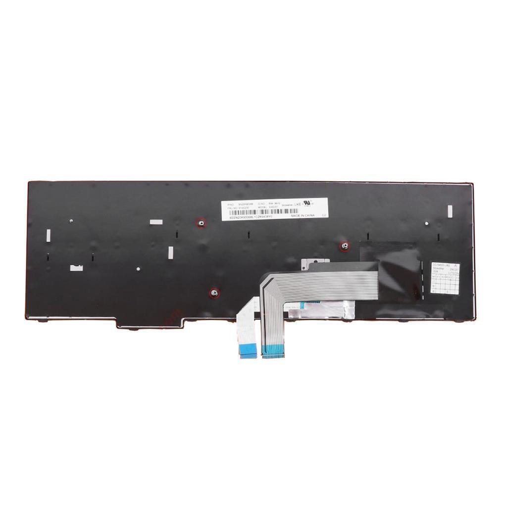 For Lenovo ThinkPad E570 E575 E570C Keyboard UK Layout Framed