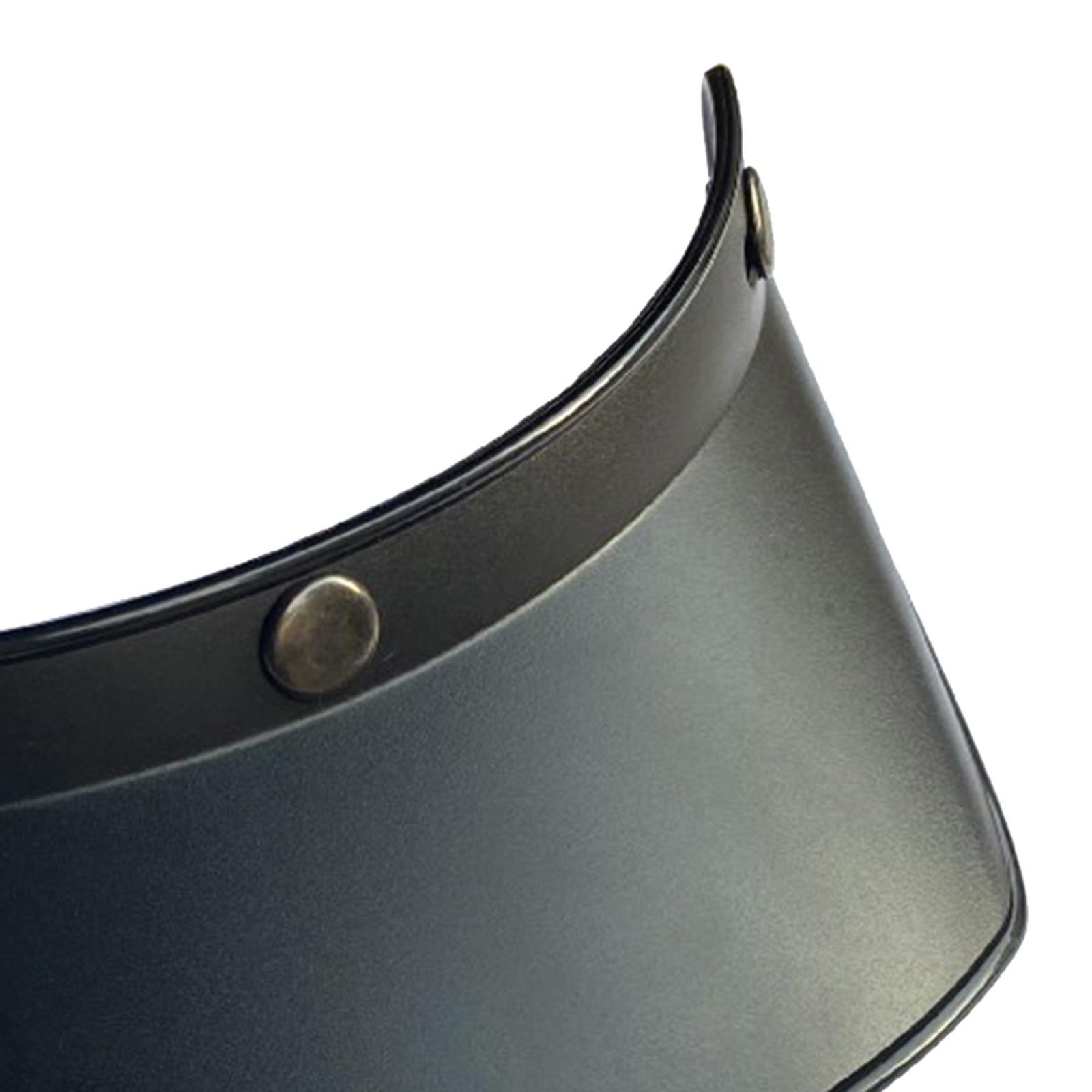 Universal Helmet Visor Lens, 3 Snap Button, Retro Protector, Fit for