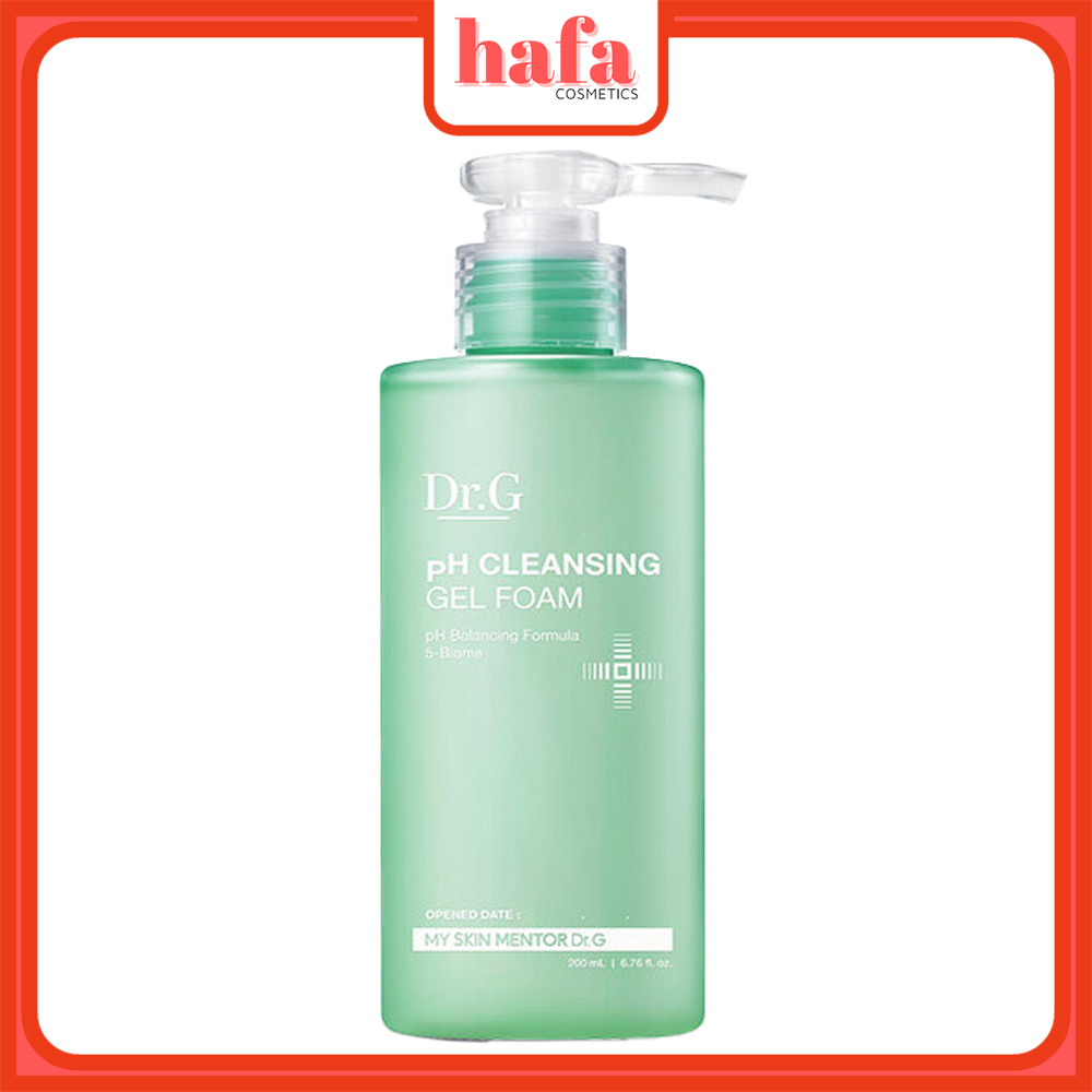 Sữa Rửa Mặt Dạng Gel Dịu Nhẹ Dr.G pH Cleansing Gel Foam 200ml