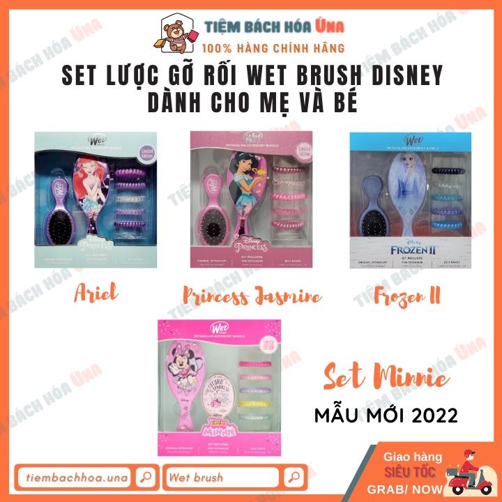 Lược gỡ rối Wet Brush Disney phim Frozen, Princes Jasmine, Ariel