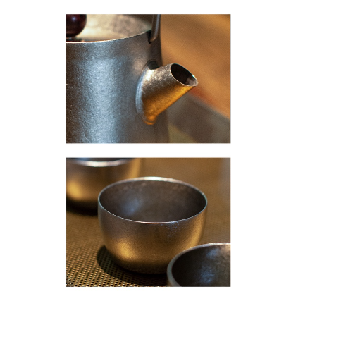Bộ ấm trà Titanium 2 lớp Glamping dành cho NatureHike NH20CJ007-1