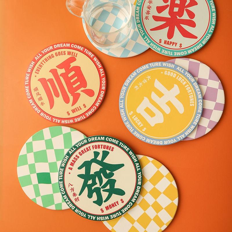 Tấm Lót Bàn Ăn Bằng Sứ Cách Nhiệt Chống Bỏng Sáng Tạo Tiện Dụng