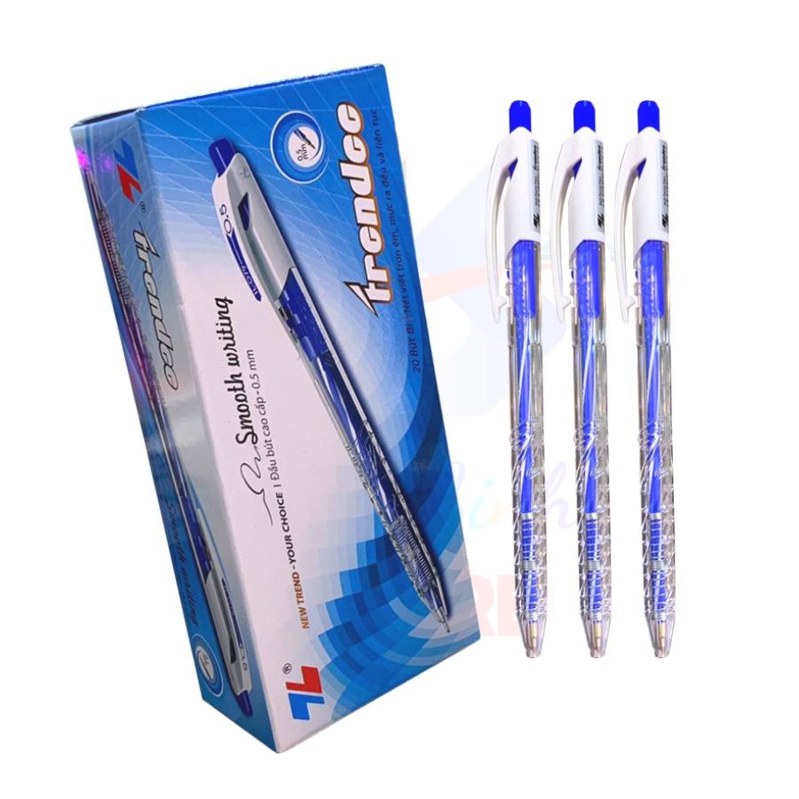 Hộp 20 Cây Bút Bi Thiên Long ngòi 0.5mm TL079 ( Xanh, đỏ, đen