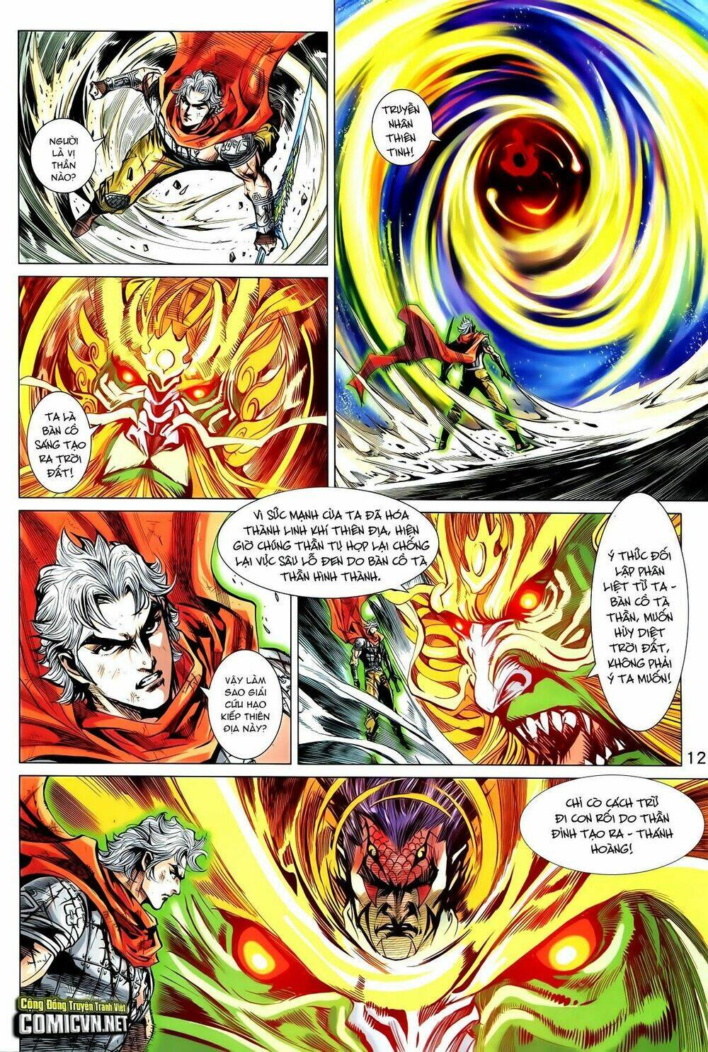 thần binh vấn thiên chapter 30 12