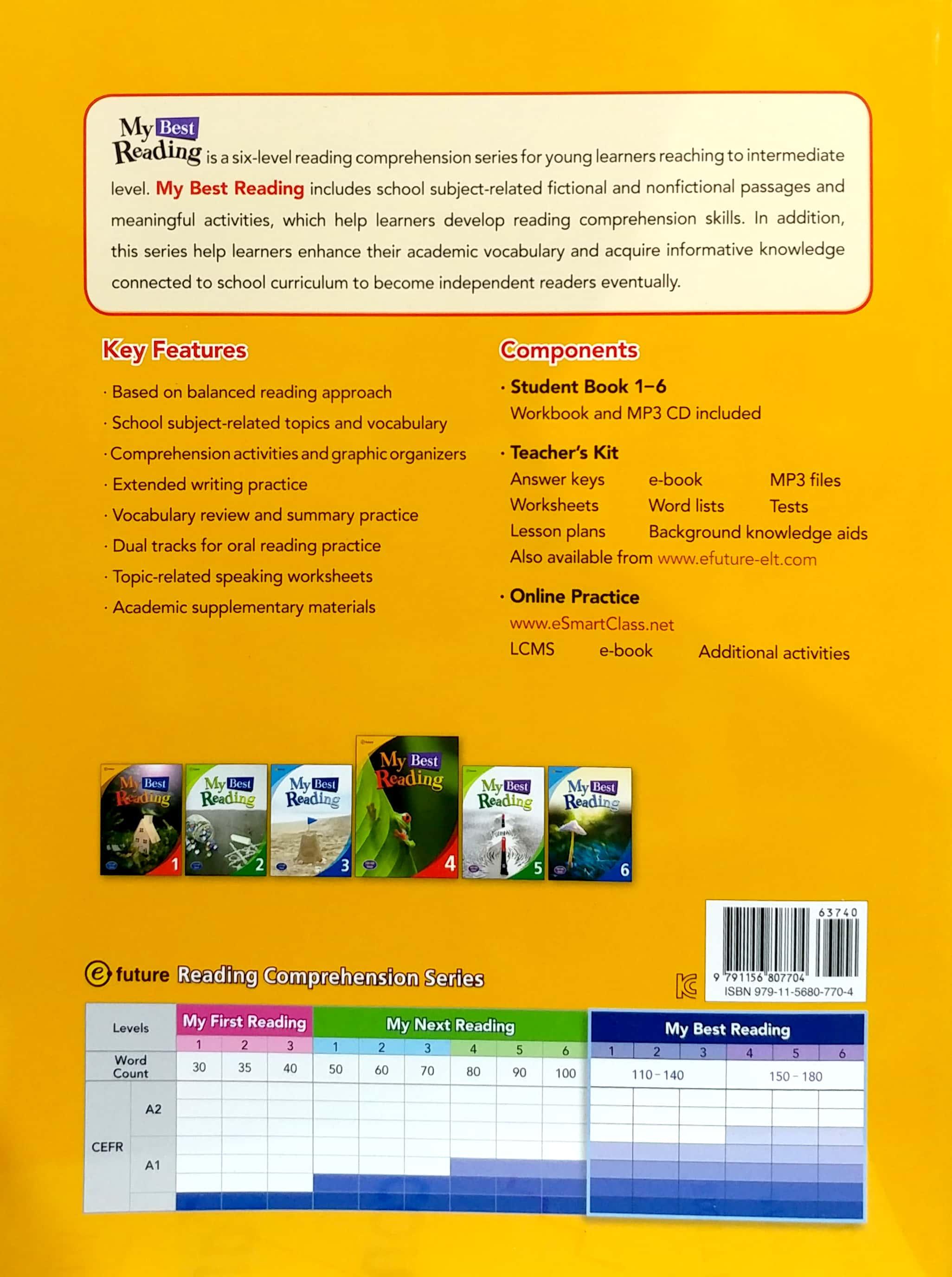 My Best Reading 4 Student Book