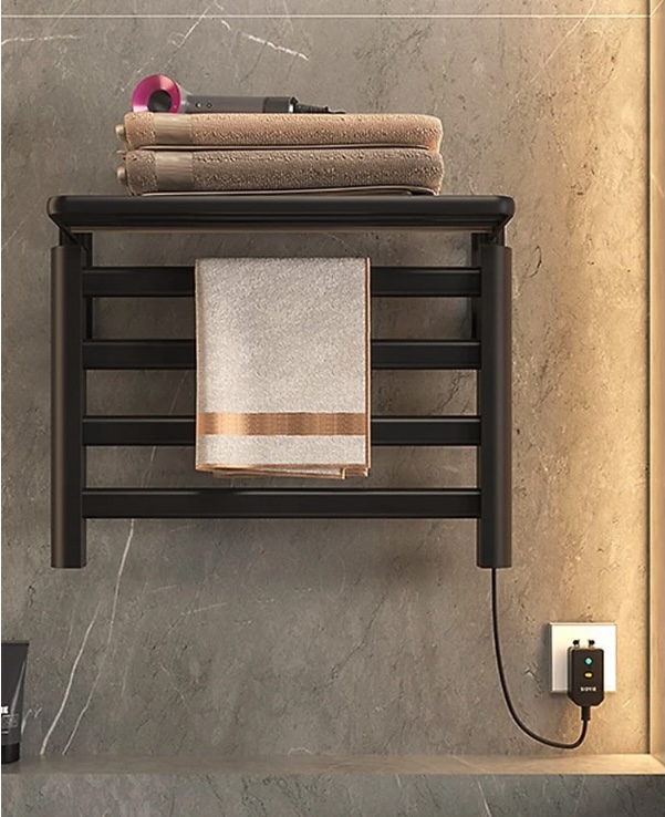 Giá treo khăn treo quần áo sưởi điện sấy khô nhanh chóng Radiator Shelf