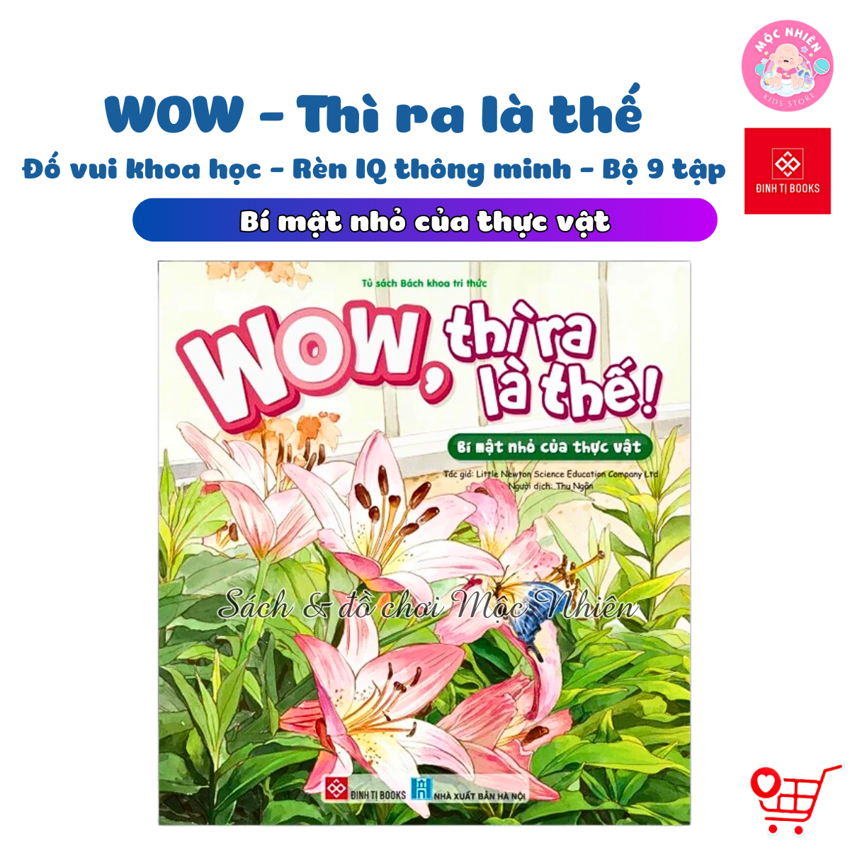 Sách - Wow, thì ra là thế! Dành cho bé từ 6-12 tuổi - Đinh Tị Books