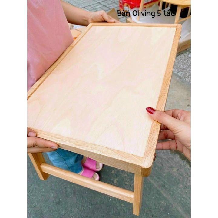 BÀN ĂN MINI BED TRAY NATURAL
