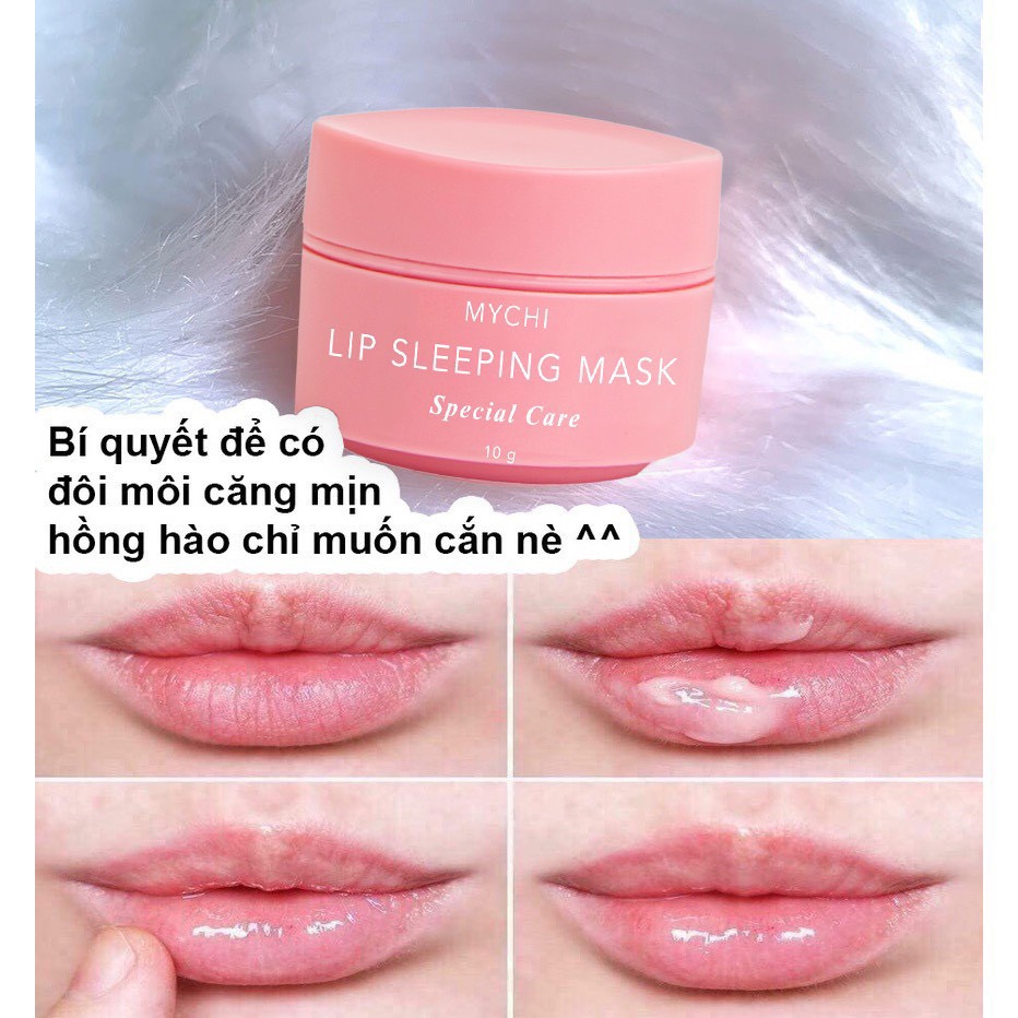 Son môi Mychi - son ủ dưỡng môi Mychi Sleeping Mask