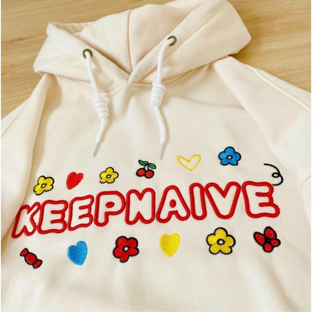 ÁO HOODIE - ÁO KHOÁC NỈ NGOẠI Dây full zip (Ảnh Thật) HOOIDE MỚI thêu chữ KEEPNAI.VE