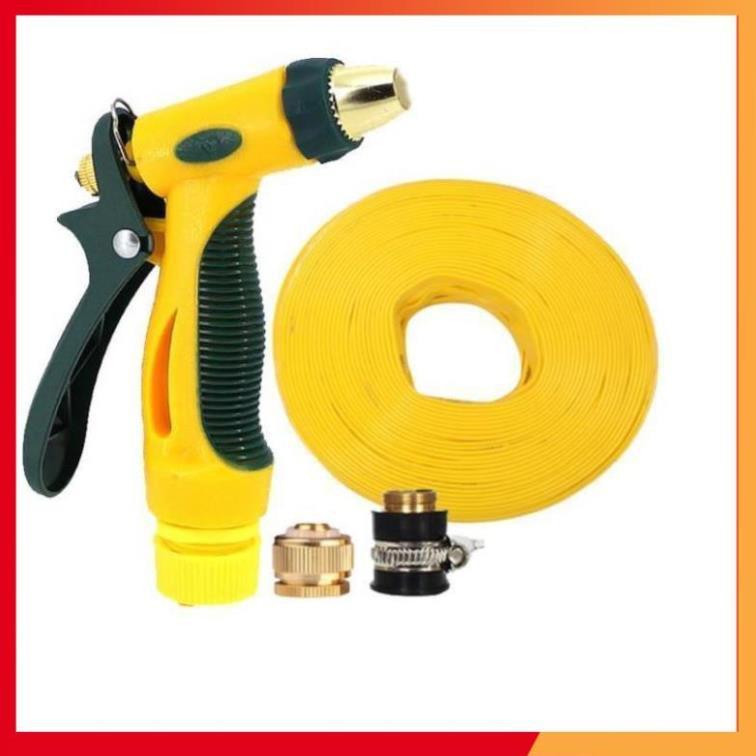 Bộ dây vòi xịt nước rửa xe, tưới cây tăng áp 3 lần,loại 3-5M 206317