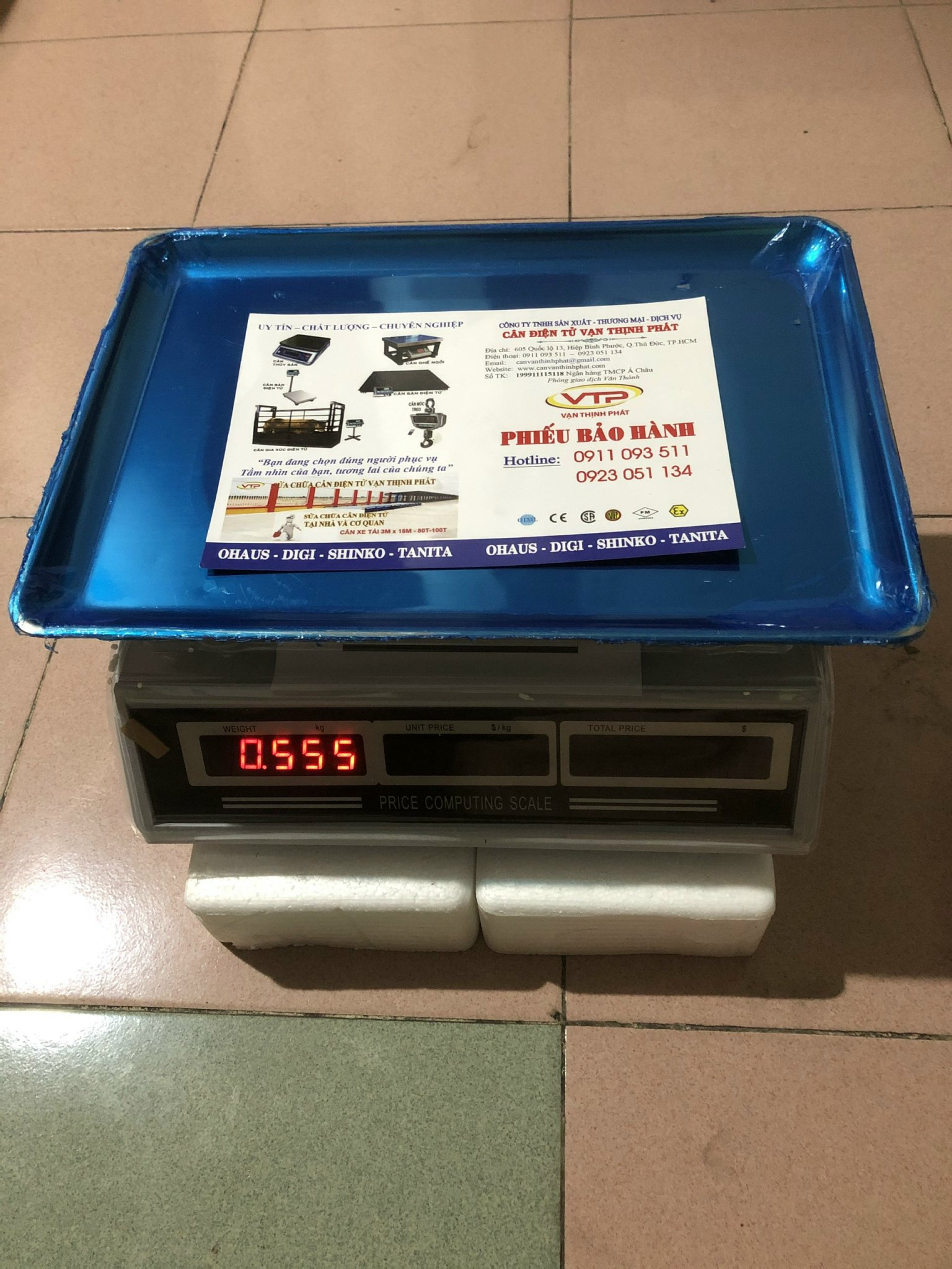 Cân Điện Tử Tính Tiền UTE UPA-Q 30 KG