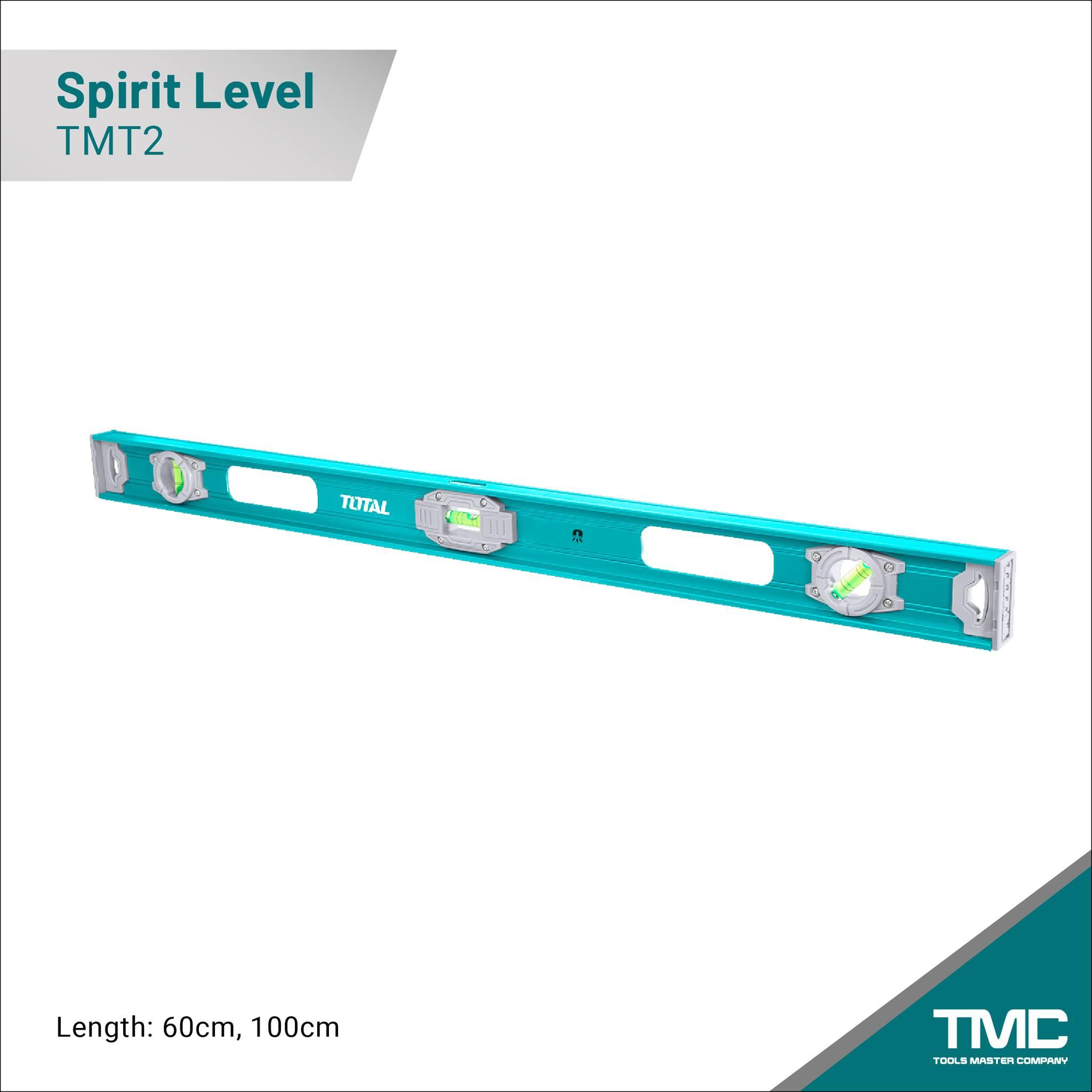 THƯỚC THỦY CÓ NAM CHÂM 60MM-80MM-100MM-120MM TOTAL - HÀNG CHÍNH HÃNG