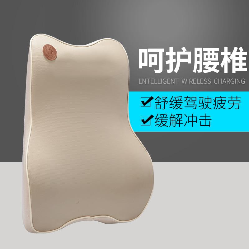 Phong cách mới nhất bán hàng trực tiếp xe đệm lưng đệm gối xe đệm lưng cổ gối bộ nhớ bọt tựa đầu thắt lưng sản phẩm xe hơi