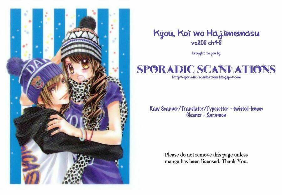 kyou, koi wo hajimemasu - mộng mơ đầu đời chapter 48 2