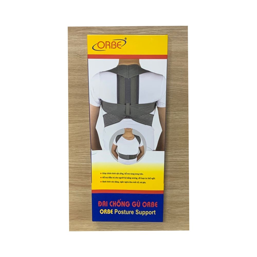Đai chống gù ORBE - Chỉnh hình cột sống hỗ trợ vùng lưng trên