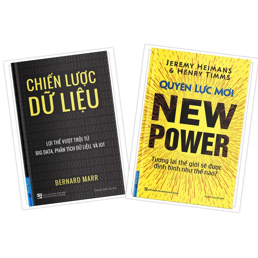 Sách Combo Chiến Lược Dữ Liệu  + Quyền Lực Mới  Bản Quyền