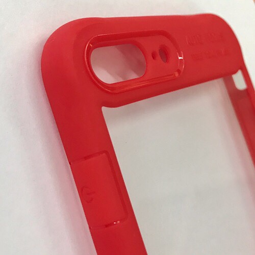 Ốp lưng cho iPhone 7 Plus và 8 Plus hiệu ipaky chống sốc / TPU mềm viền màu / PC cứng trong suốt - Hàng nhập khẩu