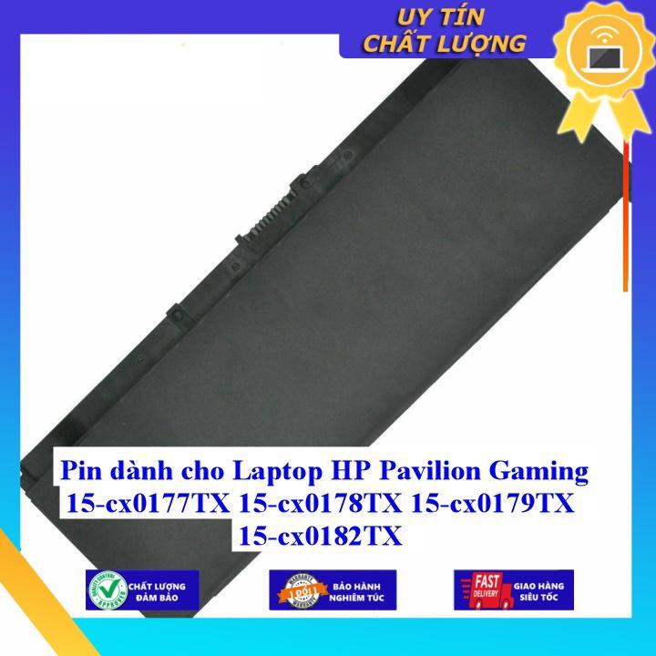 Pin dùng cho Laptop HP Pavilion Gaming 15-cx0177TX 15-cx0178TX 15-cx0179TX 15-cx0182TX - Hàng chính hãng  MIBAT1480