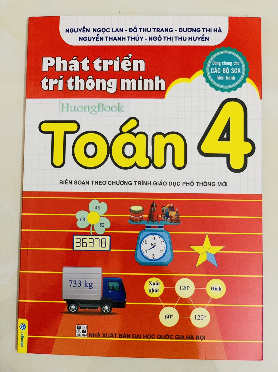 Sách - Phát Triển Trí Thông Minh Toán 4 - Biên soạn theo chương trình GDPT mới - ND