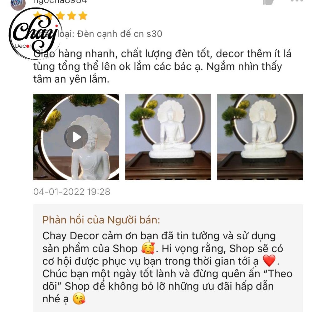 Đèn Led Hào Quang Dùng Để Trang Trí Tiểu Cảnh, Lũa, Tượng, Bon Sai Có Quà Tặng