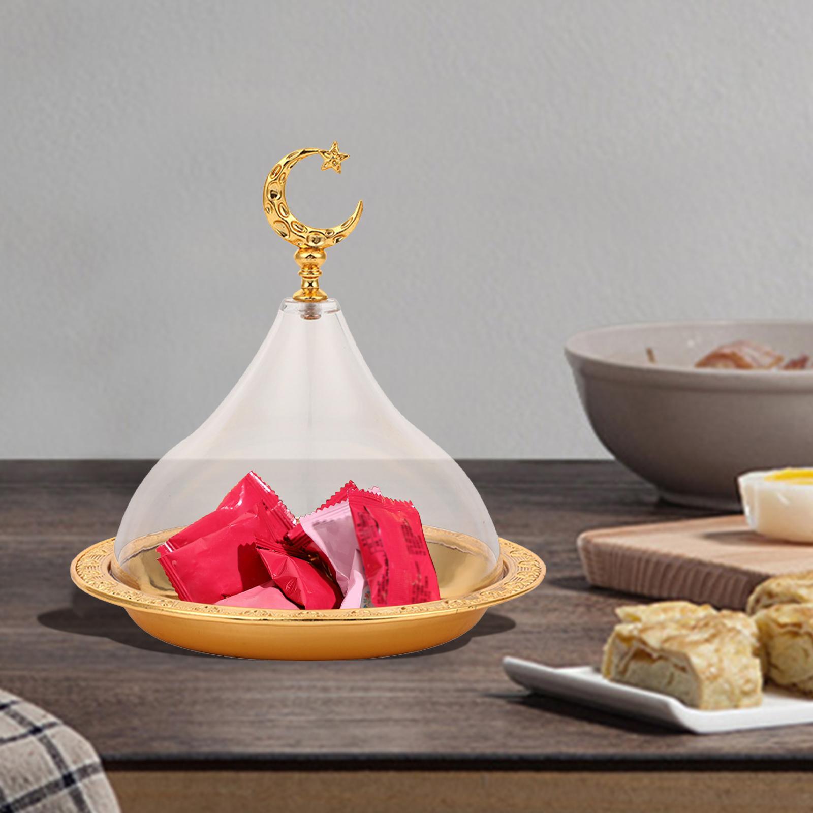 Cake Plate with Cover, Durable Multifunctional Cake Stand for Fruit