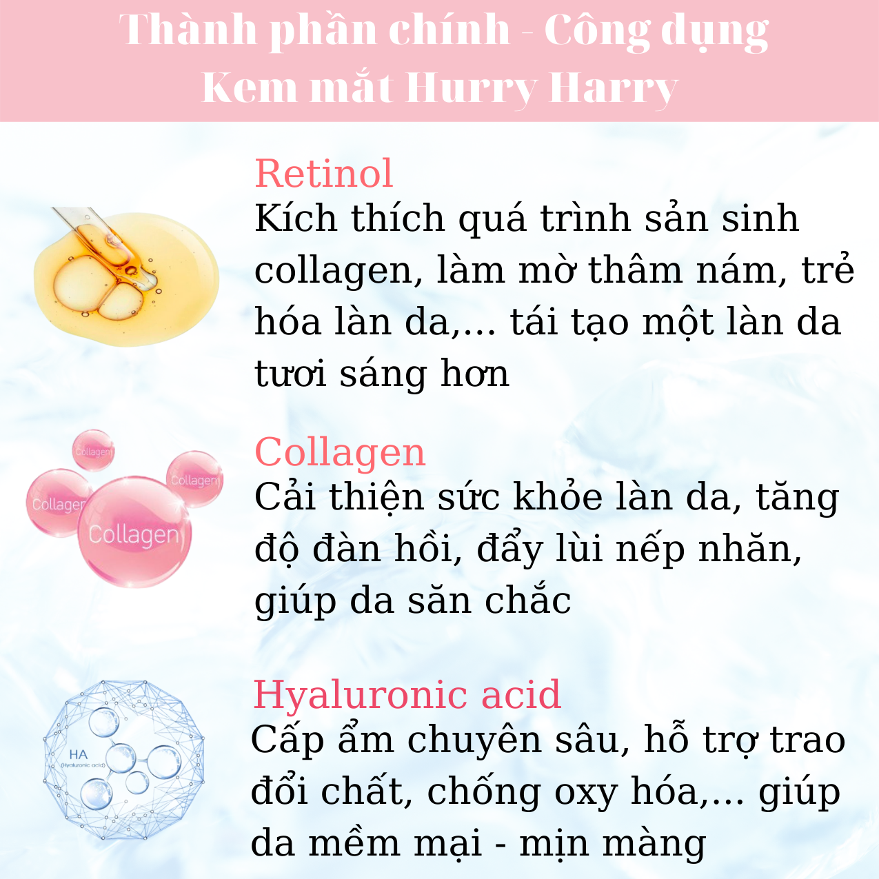 [MỸ PHẨM NHẬT BẢN] Thỏi Serum Collagen Nhật Bản MICCOSMO Hurry Harry 3.4g, Che Mờ Nếp Nhăn, Xóa Tan Quầng Thâm Mắt, Không Bết Dính, Dạng Thỏi Dễ Dàng Sử Dụng (HH03)