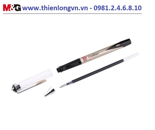 Combo 5 cây bút nước 0.5mm M&amp;G - AGP11536A (AGP11503A) mực đen