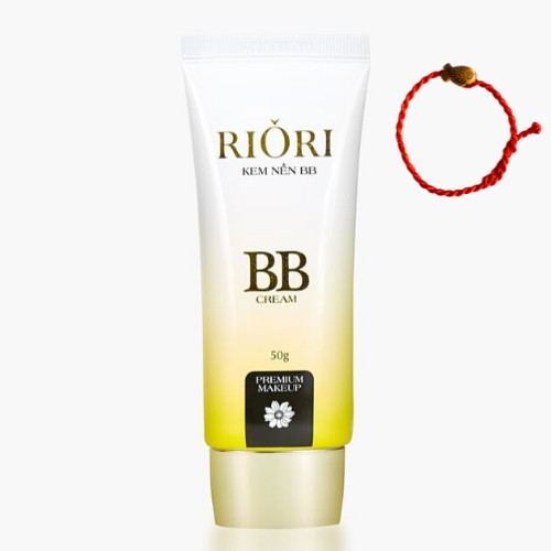 Kem Nền Riori BB Cream (50g) - Tặng Kèm Vòng Tay Phong Thủy May Mắn