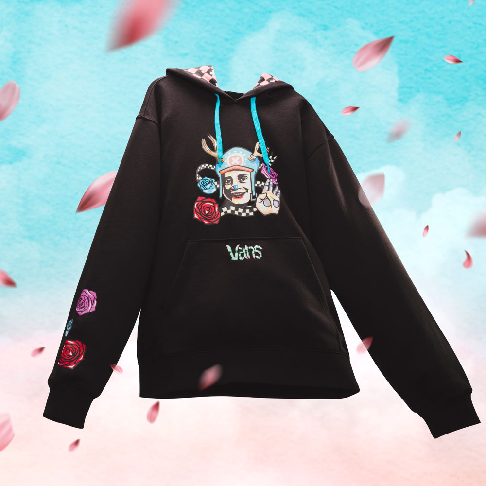 Áo Vans Comfycush Ls Hoodie x One Piece VN0008FUBLK