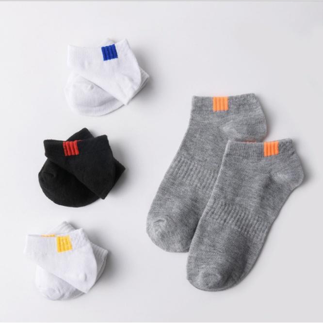 Hình ảnh Tất Vớ Nam Nữ Cotton Cổ Ngắn Hàn Quốc - Tất Vớ Cổ Thấp Unisex Thấm Hút Mồ Hôi Cực Tốt