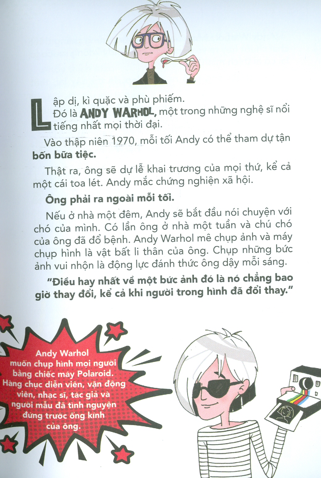 "Bật Mí" Đời Hoạ Sĩ - Andy Warhol: Một Cuộc Đời Đại Chúng