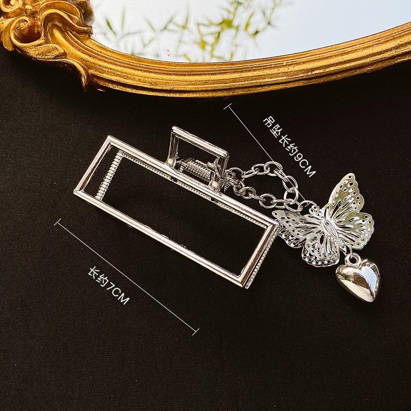 Kẹp tóc kim loại cao cấp phong cách Hàn Quốc