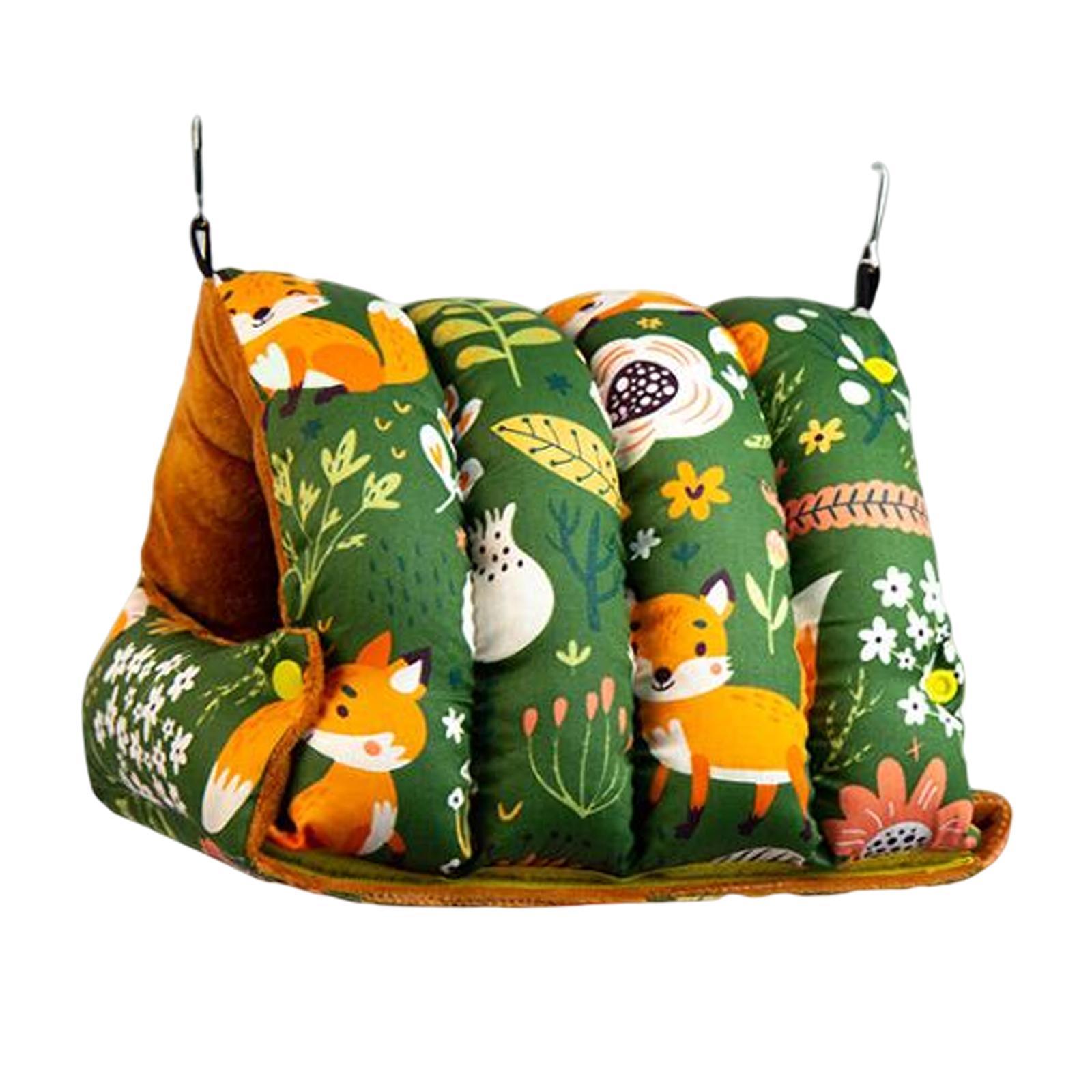 Bird Nest, House Sleeping Bed Hideaway Cave Parrot Shed Hammock for Lovebirds